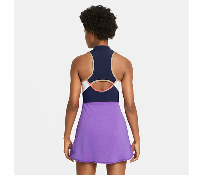 Nike Court Slam Dress Melbourne (W) (White/Purple)