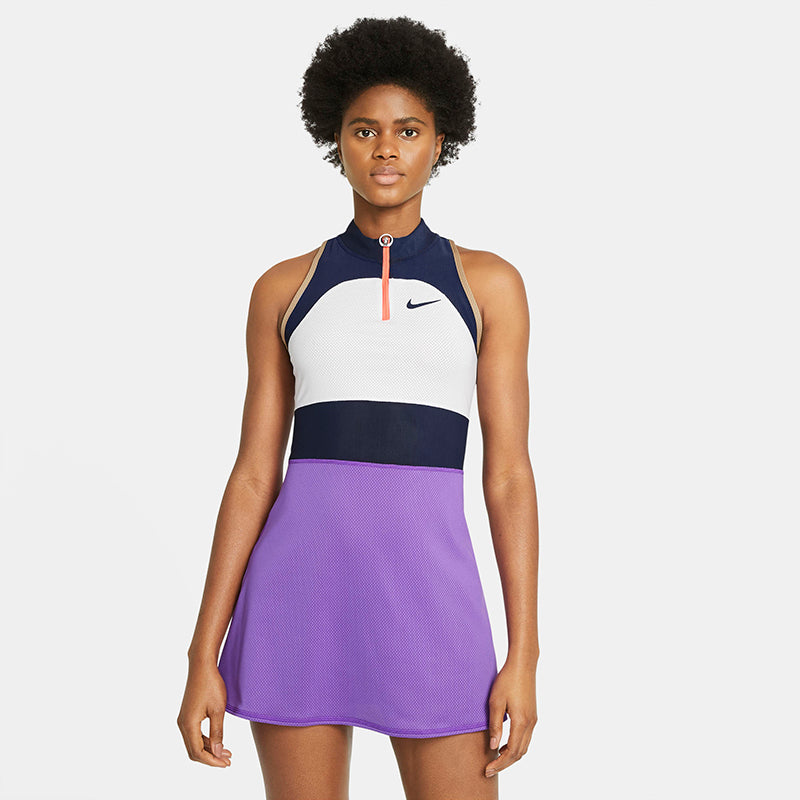 Nike Court Slam Dress Melbourne (W) (White/Purple) Nike