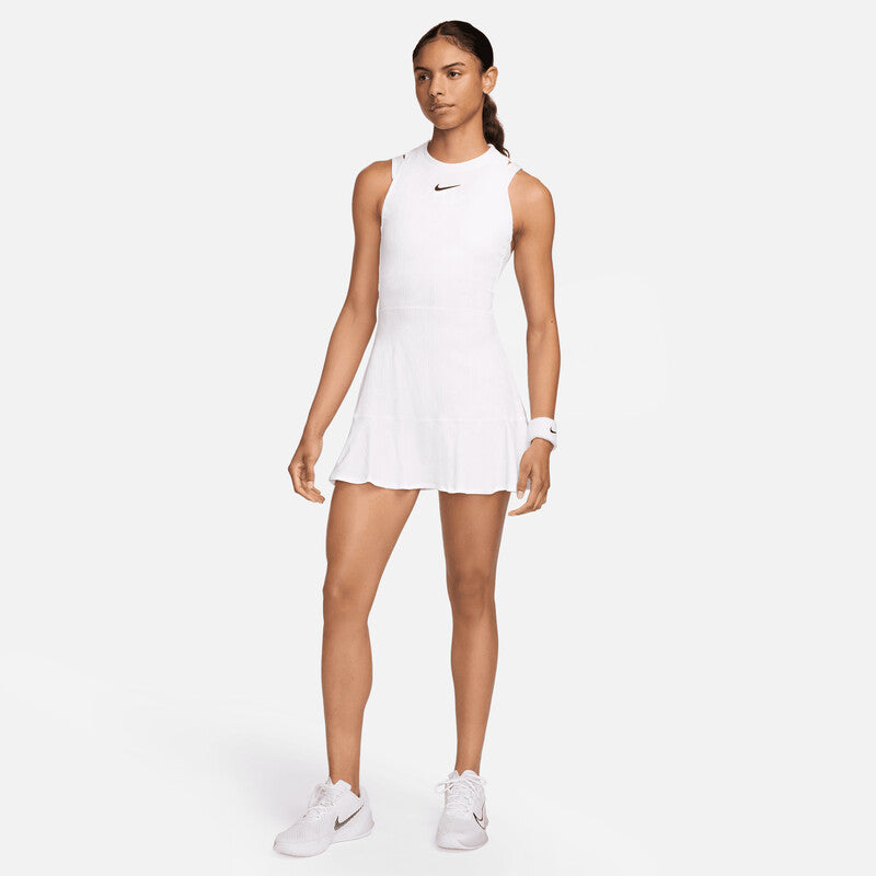Nike Court Slam London Dress (W) (White)