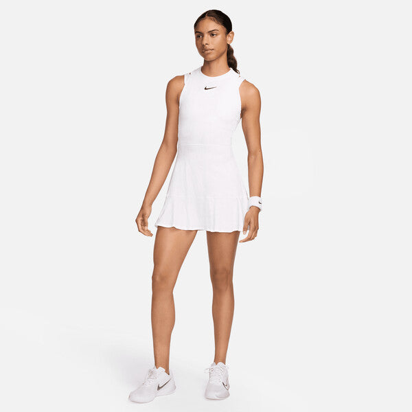 Nike Court Slam London Dress (W) (White)
