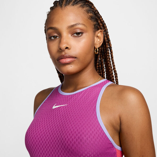 Nike Court Slam New York Dress (W) (Hot Fuchsia)
