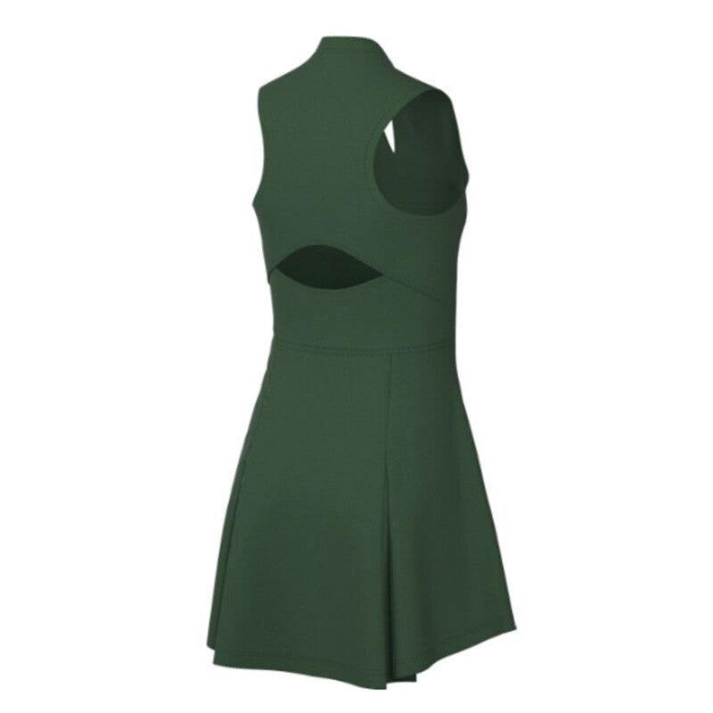 Nike Court Dri-Fit Victory Dress (W) (Dark Green) Tennis Inc Nike Court Dri-Fit Victory Dress (W) (Dark Green) Tennis Inc