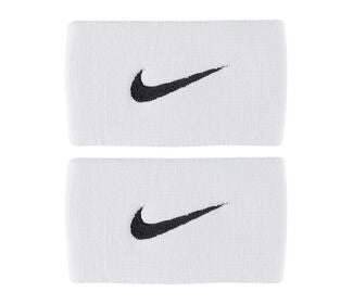 Nike Tennis Premier Double Wristbands (2X) (White)