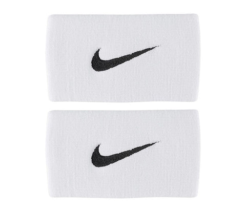 Nike Tennis Premier Double Wristbands (2X) (White)
