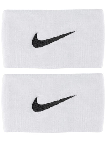Nike Tennis Premier Double Wristbands (2X) (White)