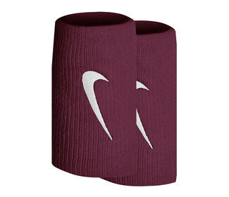 Nike Tennis Premier Double Wristbands (2X) (Dark Beetroot)