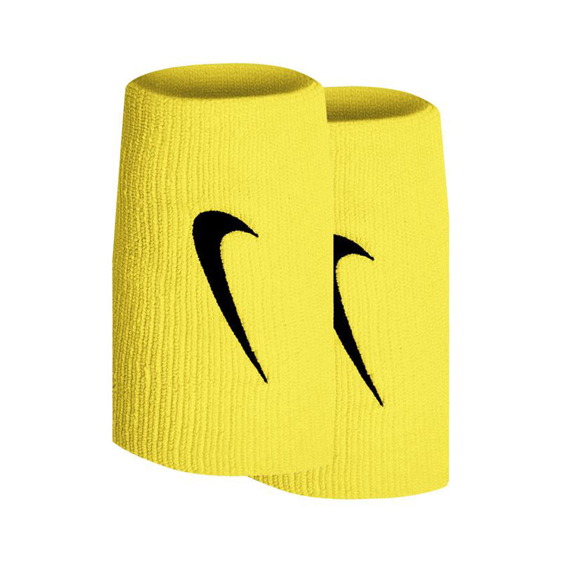 Nike Tennis Premier Double Wristbands (2X) (Yellow Strike)