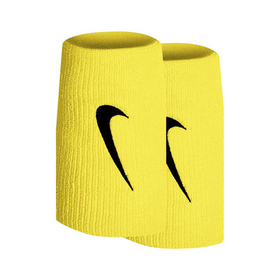 Nike Tennis Premier Double Wristbands (2X) (Yellow Strike)