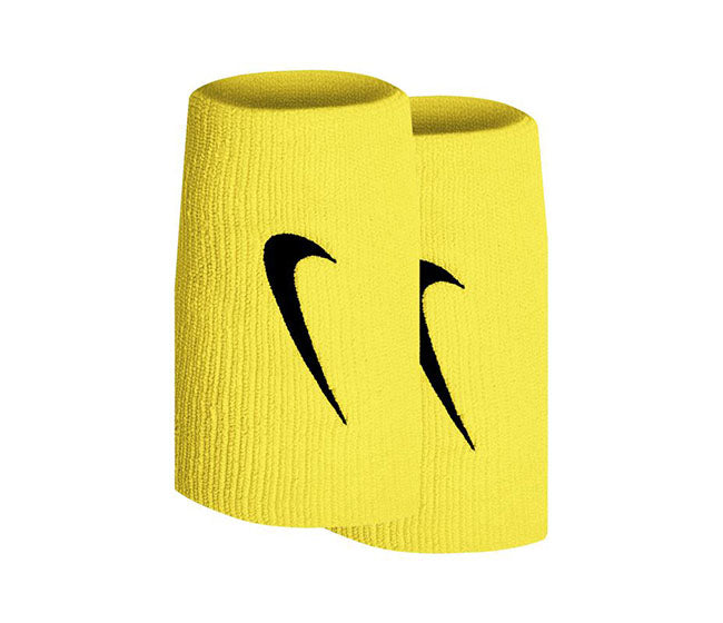 Nike Tennis Premier Double Wristbands (2X) (Yellow Strike)