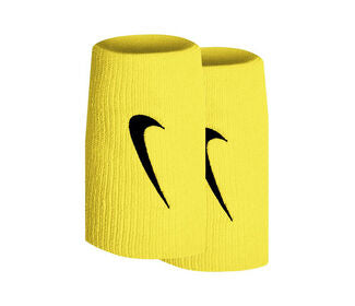 Nike Tennis Premier Double Wristbands (2X) (Yellow Strike)