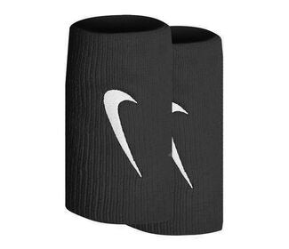 Nike Tennis Premier Double Wristbands (2X) (Black)