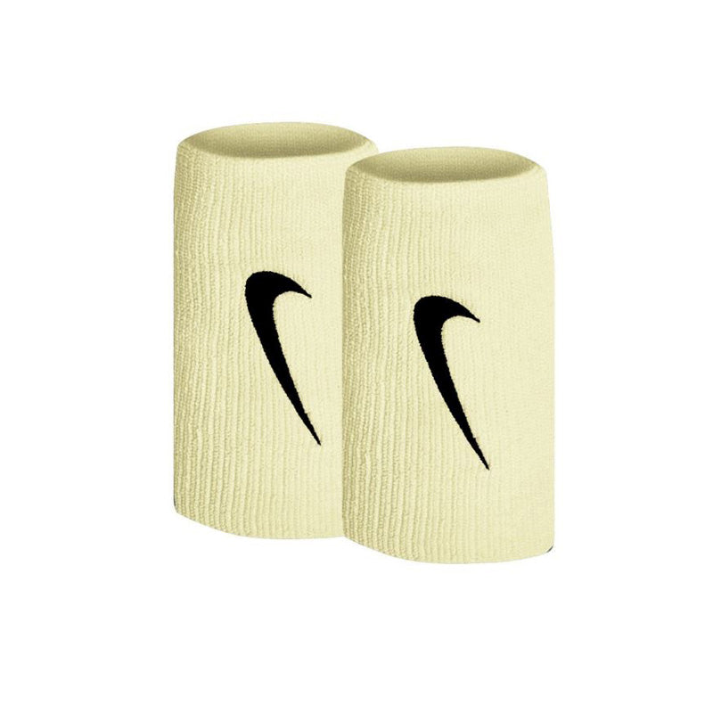 Nike Tennis Premier Double Wristbands (2X) (Alabaster)