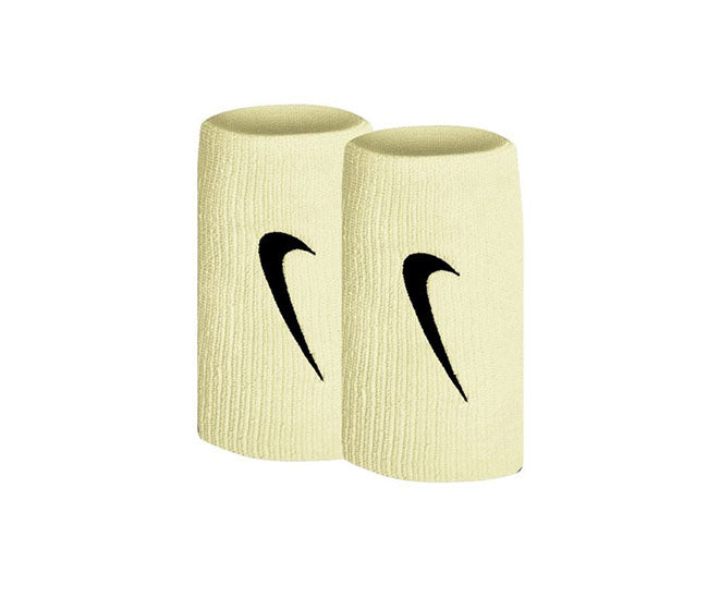 Nike Tennis Premier Double Wristbands (2X) (Alabaster)