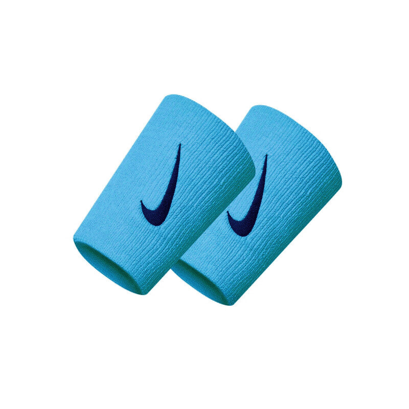 Nike Tennis Premier Double Wristbands (2X) (Laser Blue)