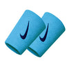 Nike Tennis Premier Double Wristbands (2X) (Laser Blue)