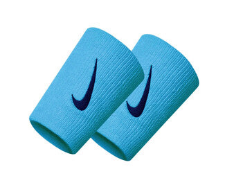 Nike Tennis Premier Double Wristbands (2X) (Laser Blue)