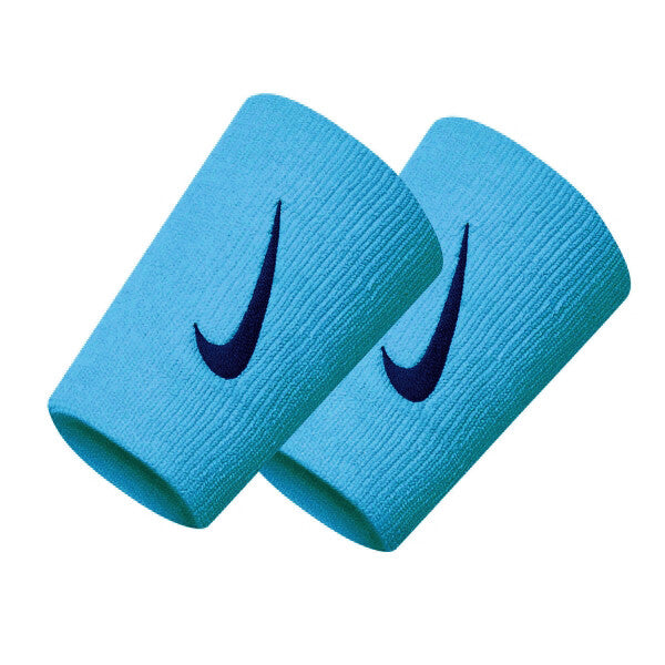 Nike Tennis Premier Double Wristbands (2X) (Laser Blue)