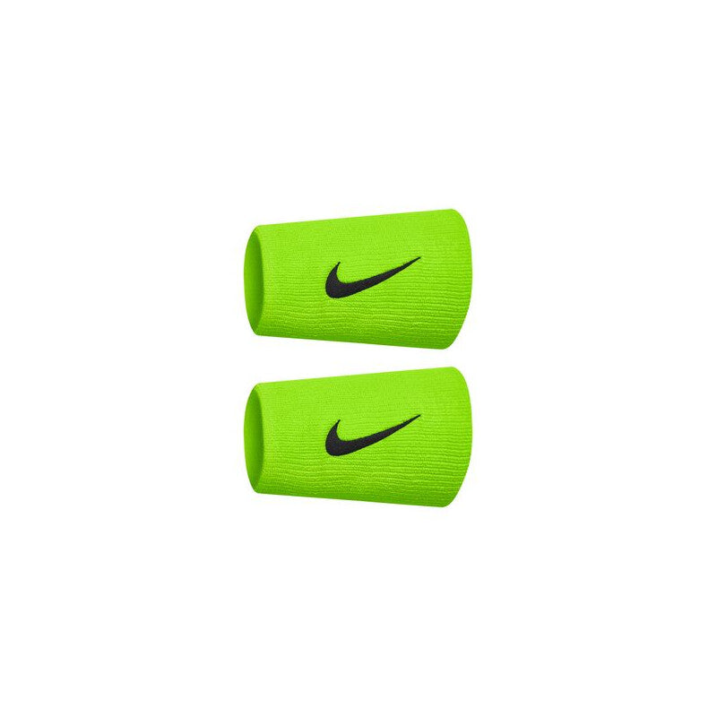 Nike Tennis Premier Double Wristbands (2X) (Mean Green) Nike CN988E-GRN-OS