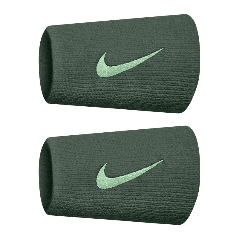 Nike Tennis Premier Double Wristbands (2X) (Camo Green) Nike