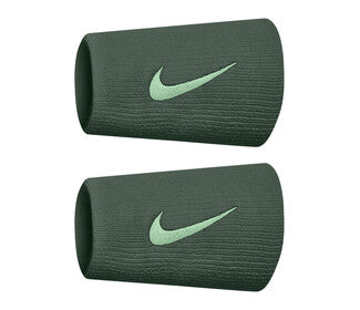 Nike Tennis Premier Double Wristbands (2X) (Camo Green)