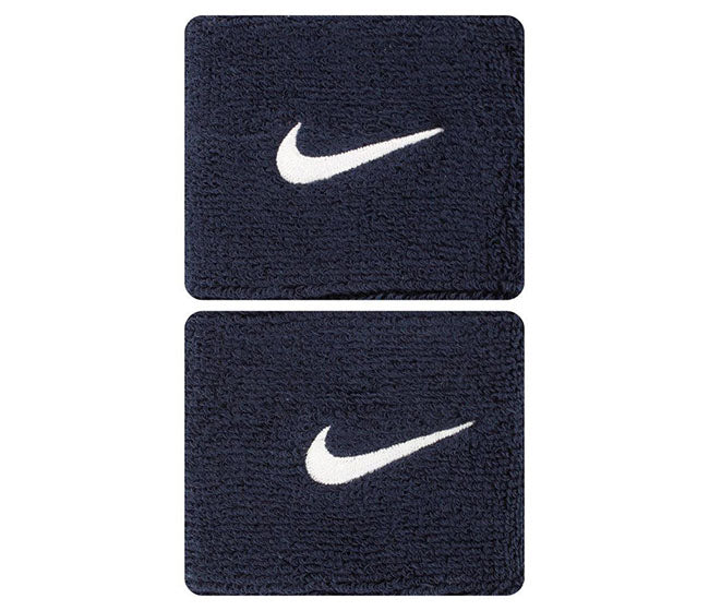 Nike Tennis Premier Wristbands (2X) (Navy)