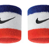 Nike Wristbands (2X) (Red/Blue/White)