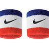 Nike Wristbands (2X) (Red/Blue/White)