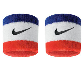 Nike Wristbands (2X) (Red/Blue/White)