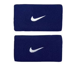 Nike Double Wristbands (2X) (Navy)