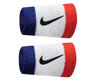 Nike Double Wristbands (2X) (Red/White/Blue)