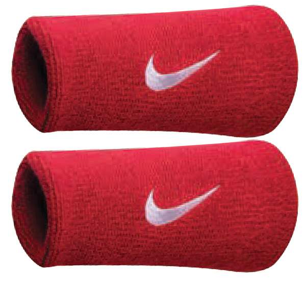 Nike Double Wristbands (2X) (Red)