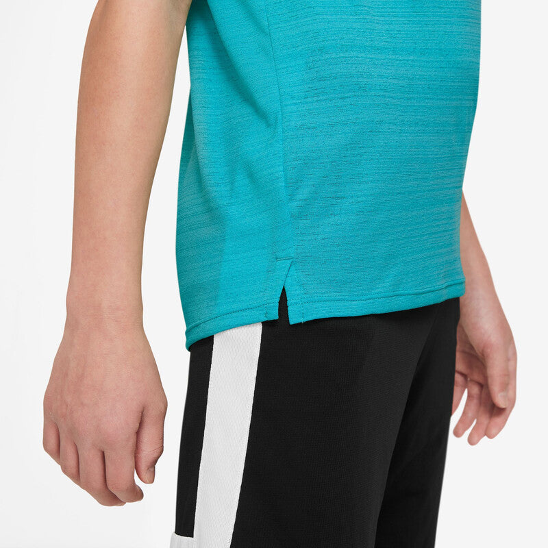 Nike Dri-Fit Miler Boys Short Sleeve Top (Apricot Agate) Nike
