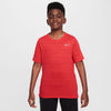 Nike Dri-Fit Miler Boys' Short Sleeve Top (Lt Crimson) Nike CNB11N-RED-XL
