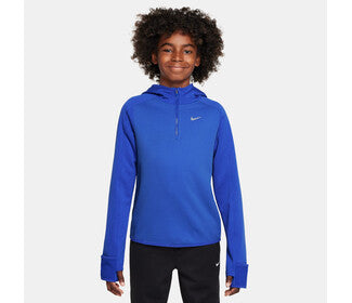 Nike Therma-Fit Boys' 1/2 Zip Training Top (Blue)