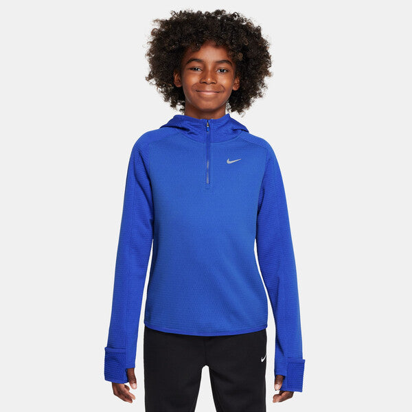 Nike Therma-Fit Boys' 1/2 Zip Training Top (Blue)
