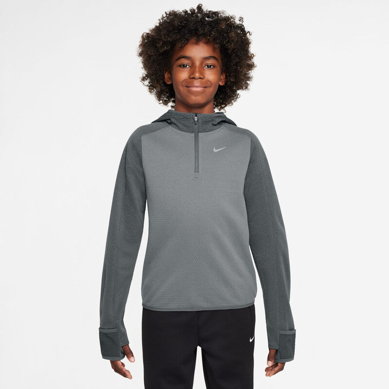 Nike Therma-Fit Boys' 1/2 Zip Training Top (Blue) Nike