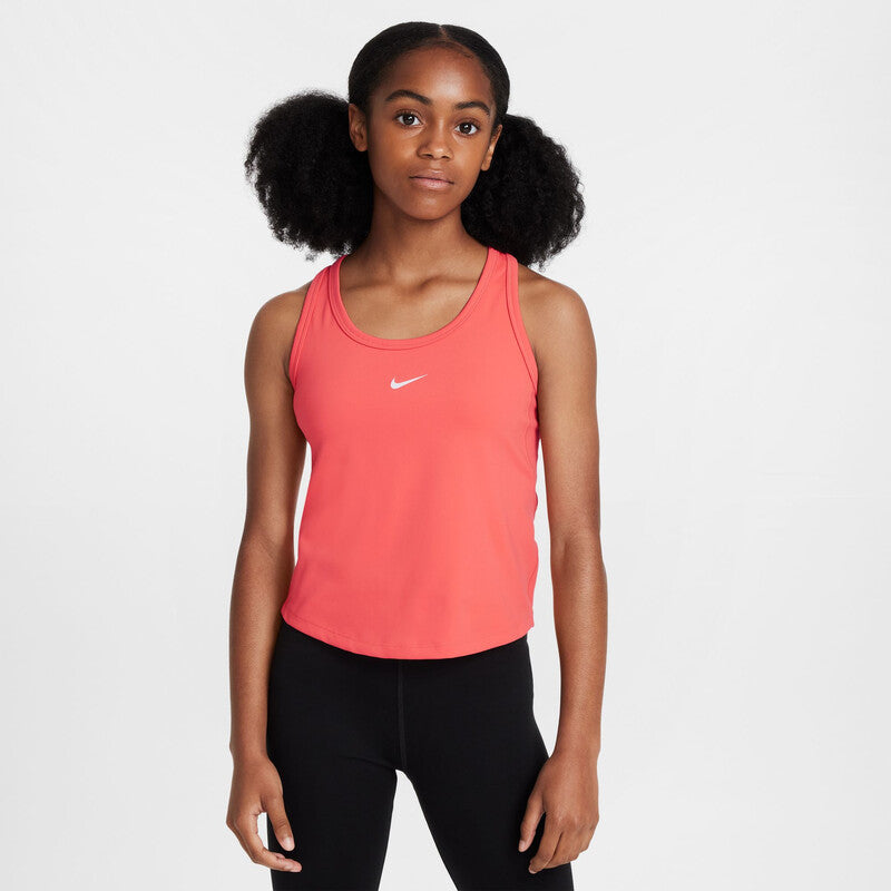 Nike One Dri-Fit Girls' Tank (White) Nike