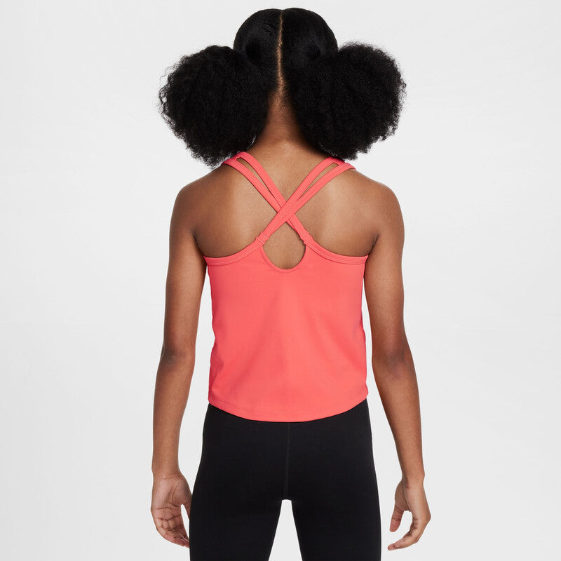 Nike One Dri-Fit Girls' Tank (White) Nike