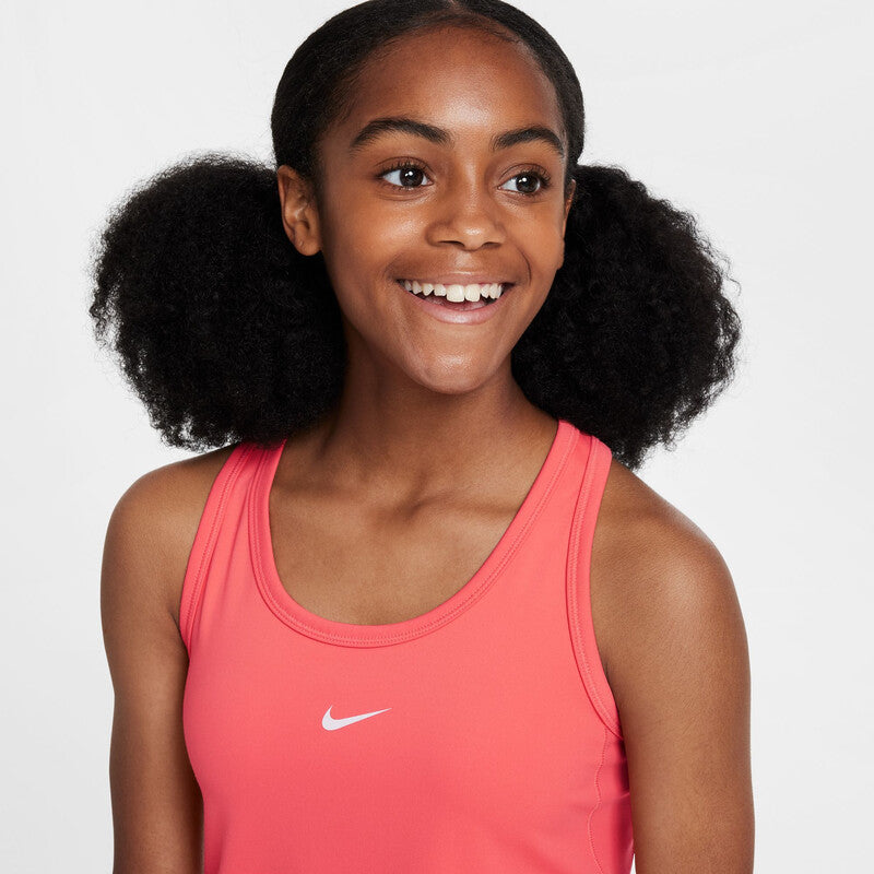 Nike One Dri-Fit Girls' Tank (White) Nike