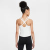 Nike One Dri-Fit Girls' Tank (White) Nike