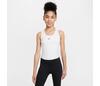 Nike One Dri-Fit Girls' Tank (White)