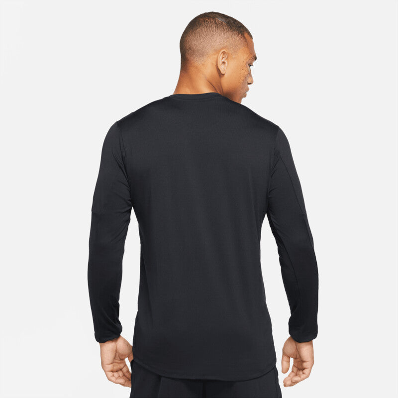 Nike Element Long Sleeve Crew (M) (Black)
