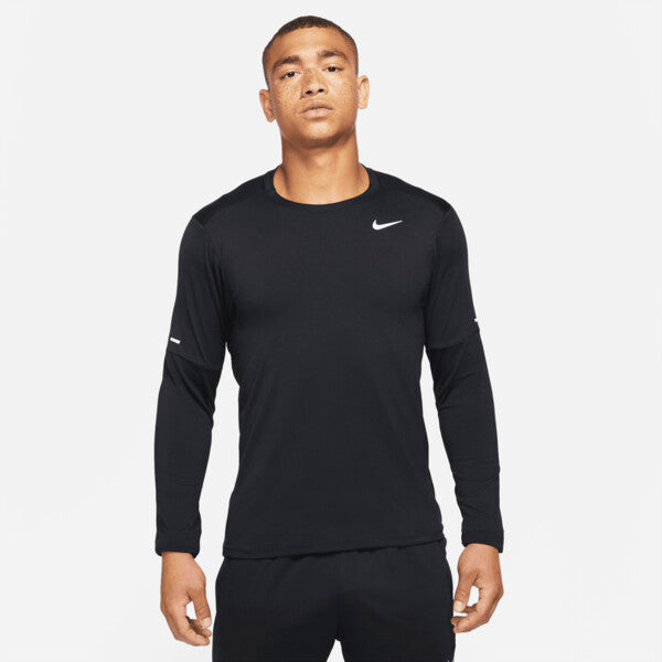 Nike Element Long Sleeve Crew (M) (Black)