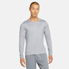 Nike Element Long Sleeve Crew (M) (Grey)