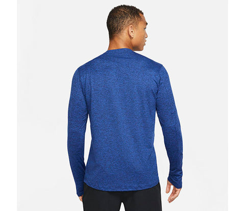 Nike Element Long Sleeve Crew (M) (Navy/Royal)