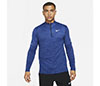 Nike Element 1/2 Zip Running Top (M) (Navy/Royal)