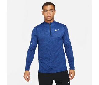 Nike Element 1/2 Zip Running Top (M) (Navy/Royal)