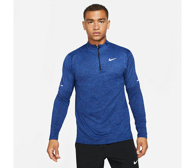 Nike Element 1/2 Zip Running Top (M) (Navy/Royal)