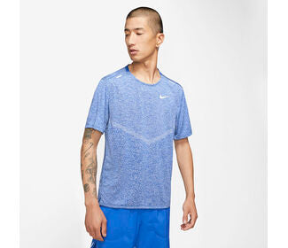 Nike Dri-Fit Rise 365 Short Sleeve Top (M) (Royal)