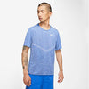 Nike Dri-Fit Rise 365 Short Sleeve Top (M) (Royal)